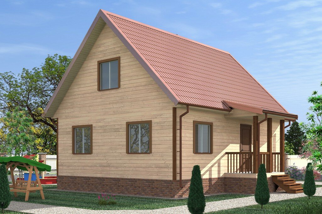 Каркасные дома в Динской под ключ с доставкой